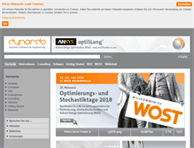 Tablet Screenshot of dynardo.de